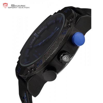 Kitefin Shark Type A Sport Watch Black/Blue