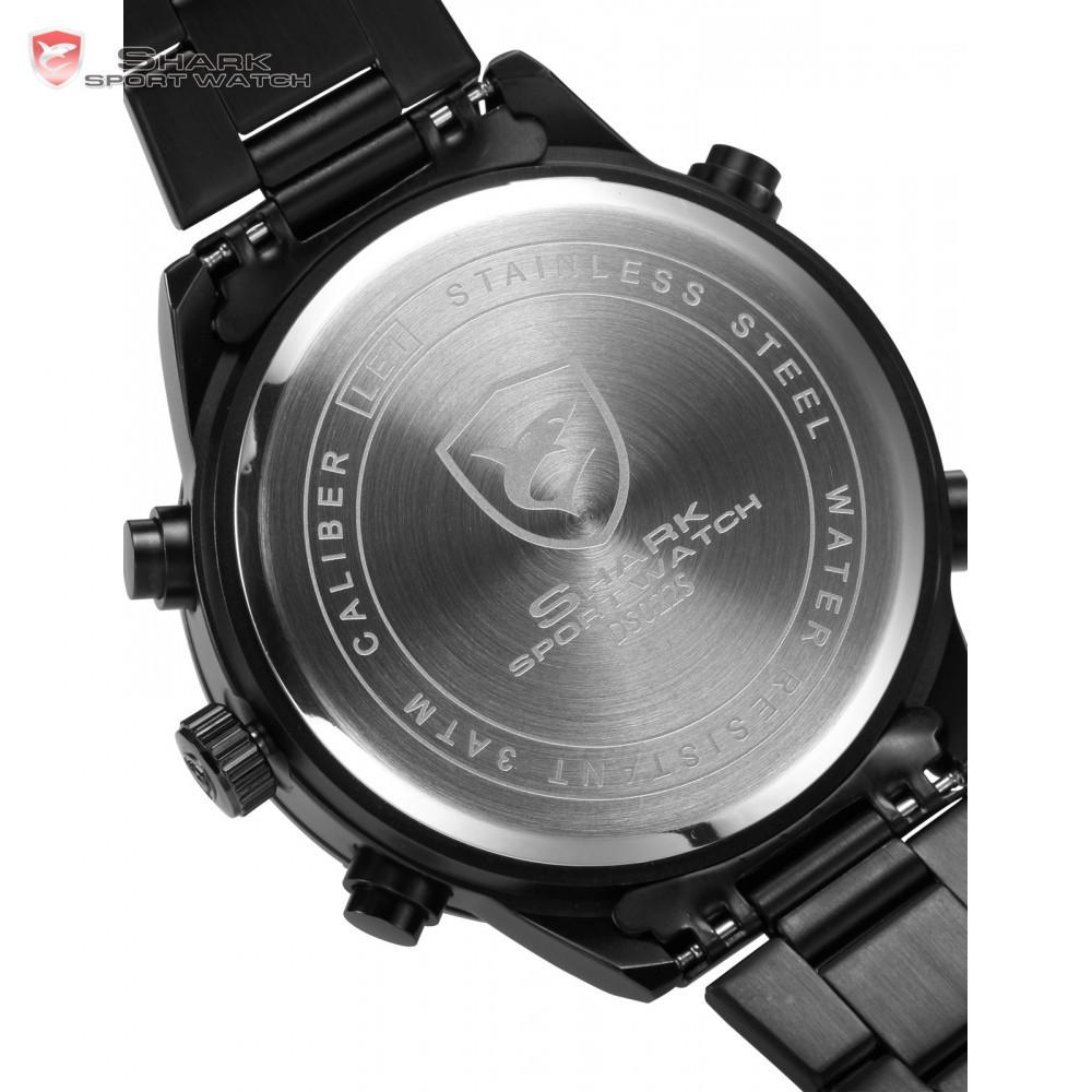 All black hot sale shark watch