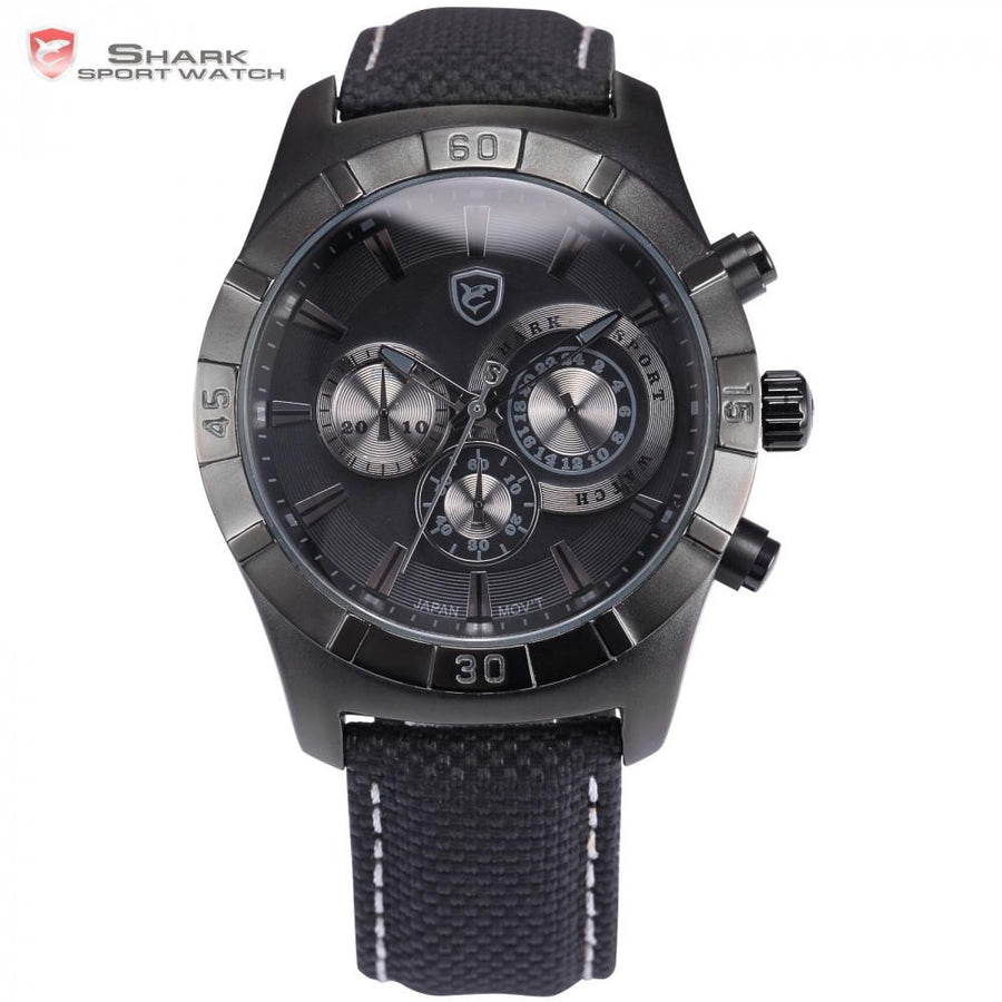 MAKO Shark Sport Watch Black SW 001 - TheSharkWatchCo