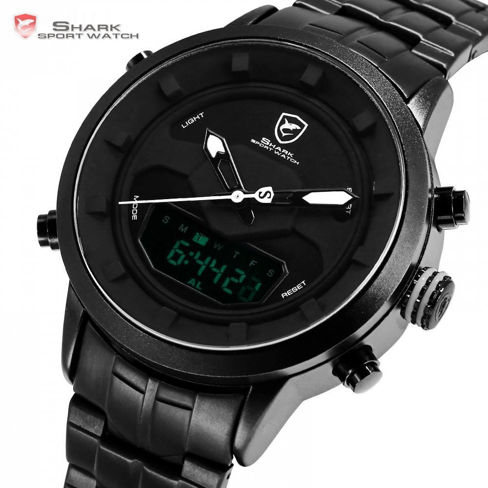 REQUIEM Shark 2 Sport Watch Black SW 551 - TheSharkWatchCo