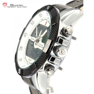 Steel Porbeagle SHARK Sport Watch White